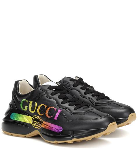 gucci ladies black sneakers|Gucci women sneakers 2021.